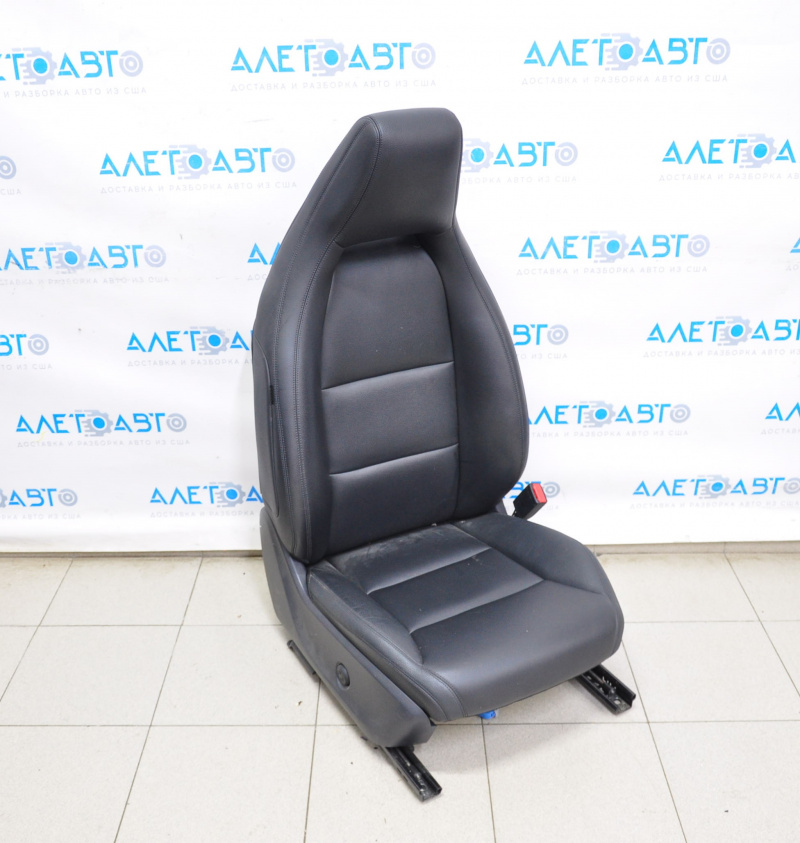 Passenger seat Mercedes CLA 14-19 with airbag, electric, leather black