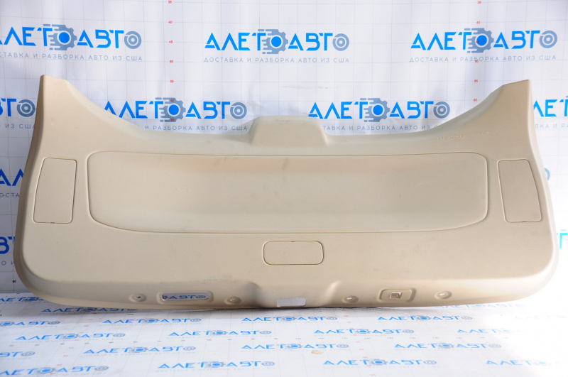 Lower trunk door trim Nissan Pathfinder 13-20 beige, scratches