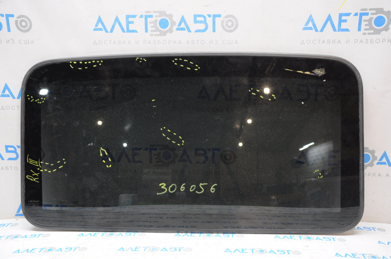 Lexus RX350 RX450h sunroof glass 10-15 scratches