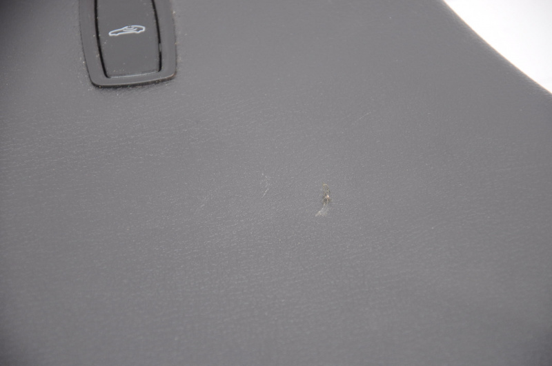 Door sill trim rear left Porsche Cayenne 958 11-14 black, scratches