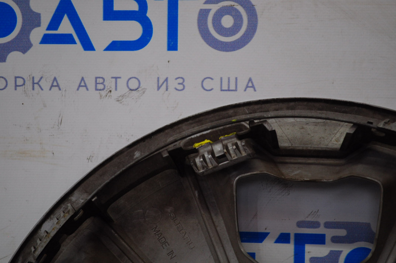 Wheel cap R17 Subaru Forester 19-24 SK scratches, breakage of the mount