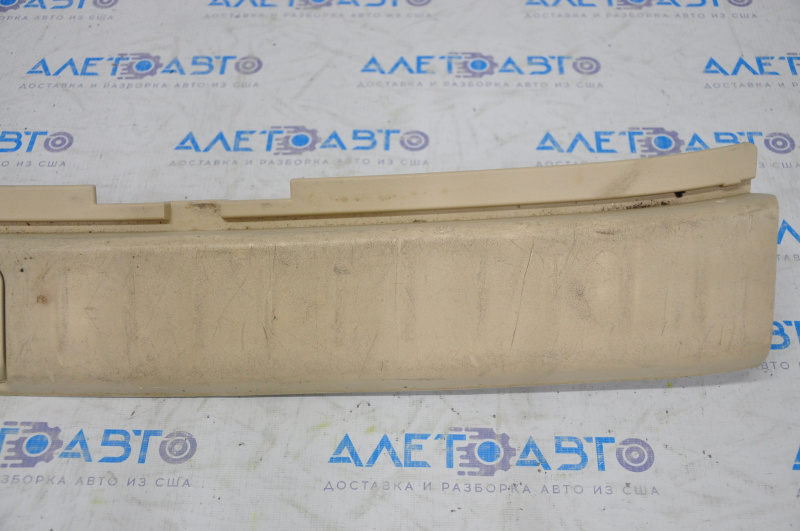 Trunk opening trim Lexus RX350 RX450h 10-15 beige, scratches, rubbed