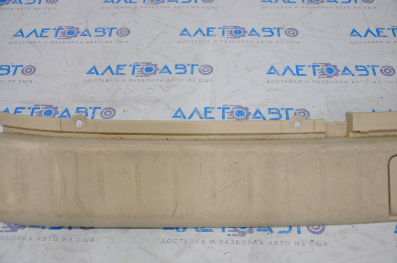 Trunk opening trim Lexus RX350 RX450h 10-15 beige, scratches, rubbed