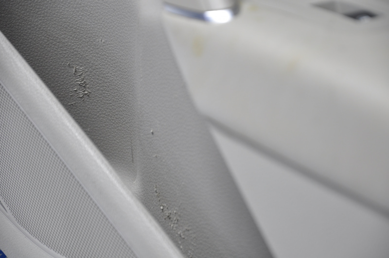 Door trim card front right VW Passat b8 16-19 USA gray, broken crepe, for dry cleaning, rubbed