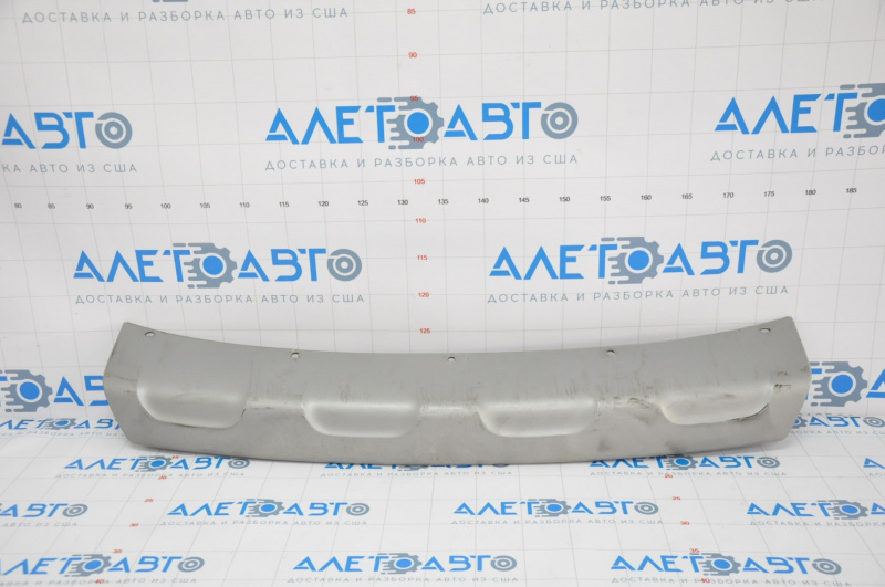 Front Bumper Lip Cover Dodge Journey 11-19 SXT Silver, Scratches