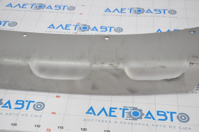 Front Bumper Lip Cover Dodge Journey 11-19 SXT Silver, Scratches