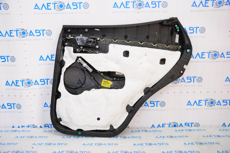 Door trim card rear left Hyundai Santa FE Sport 13-16 black with gray insert
