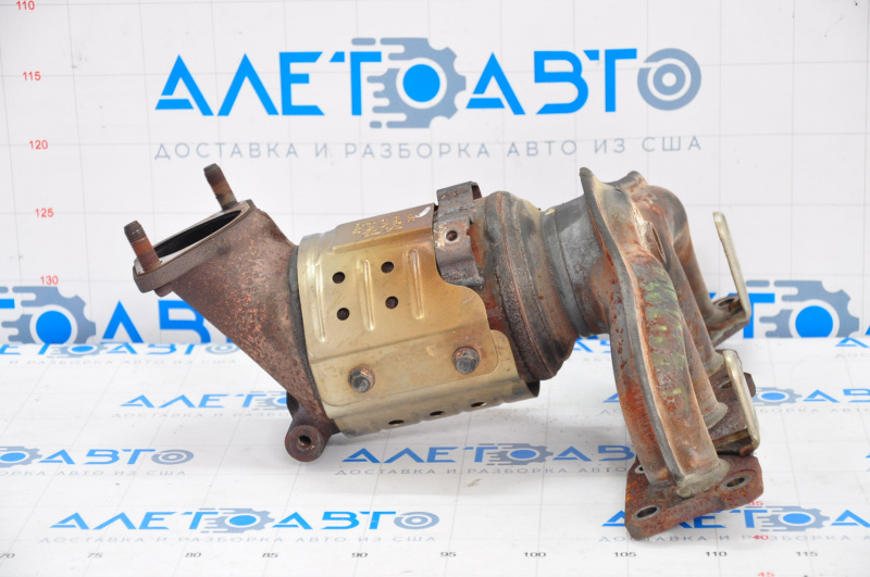 Exhaust manifold with catalytic converter Hyundai Santa FE Sport 13-16 prerest 2.4