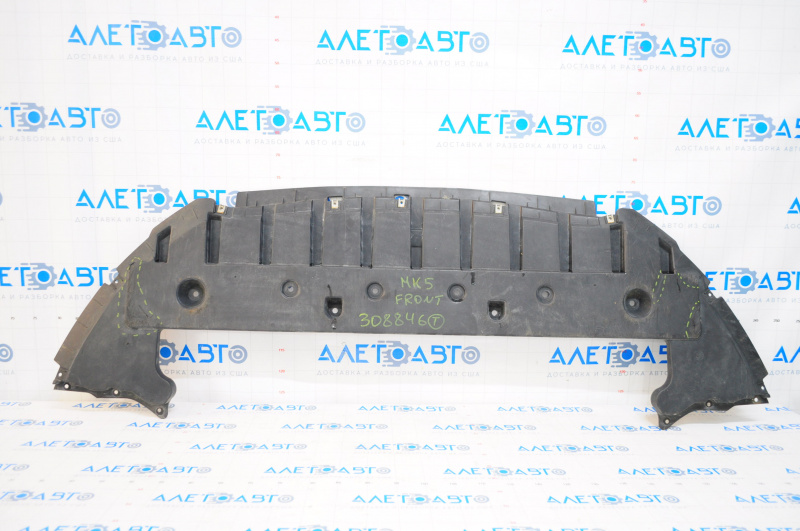 Front bumper protection Ford Fusion mk5 13-16 scratches
