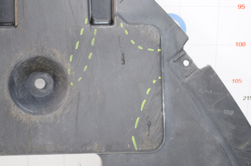 Front bumper protection Ford Fusion mk5 13-16 scratches
