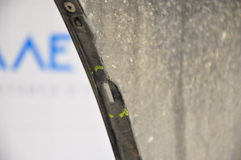 Rear bumper bare Mazda 3 14-18 BM scratches, painted, cracked mount
