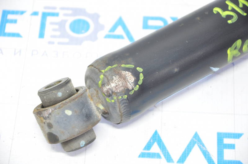 Shock absorber rear right Nissan Rogue 14-16 small silent block, dented