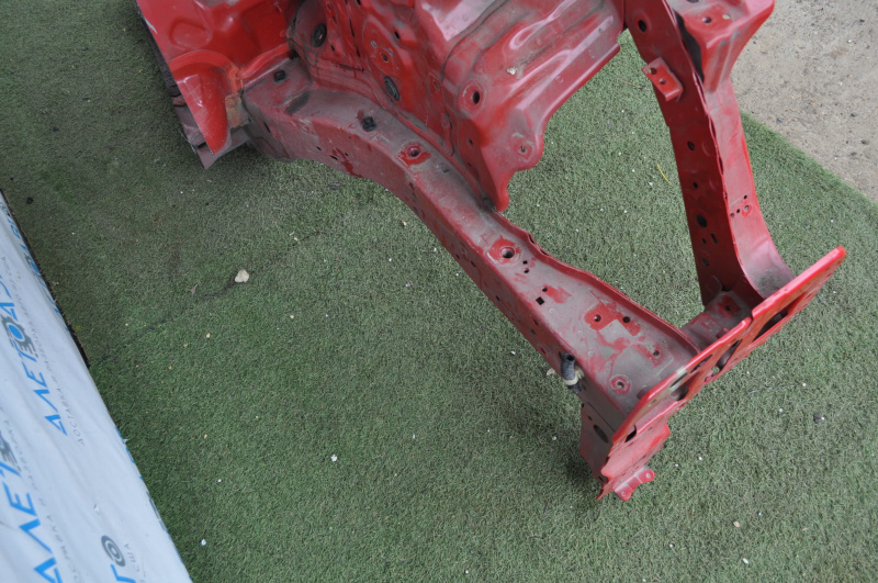 Front quarter left Honda Civic X FC 16-21 red