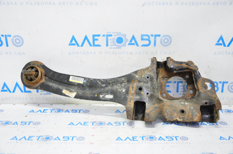 Rear right axle Ford Focus mk3 11-18 with lever, torn silent block, rusty