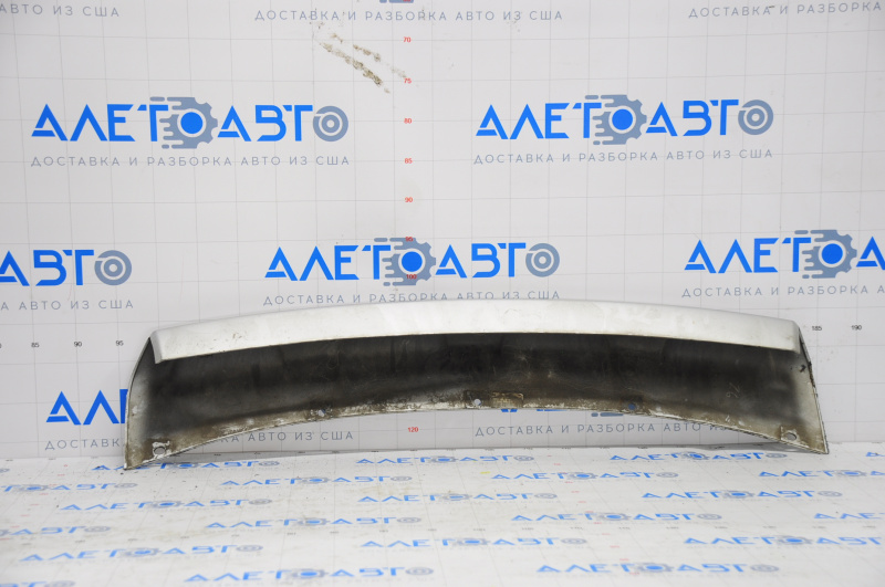 Front Bumper Lip Cover Dodge Journey 11-19 SXT, Silver, Scratched, Scratches, Tear