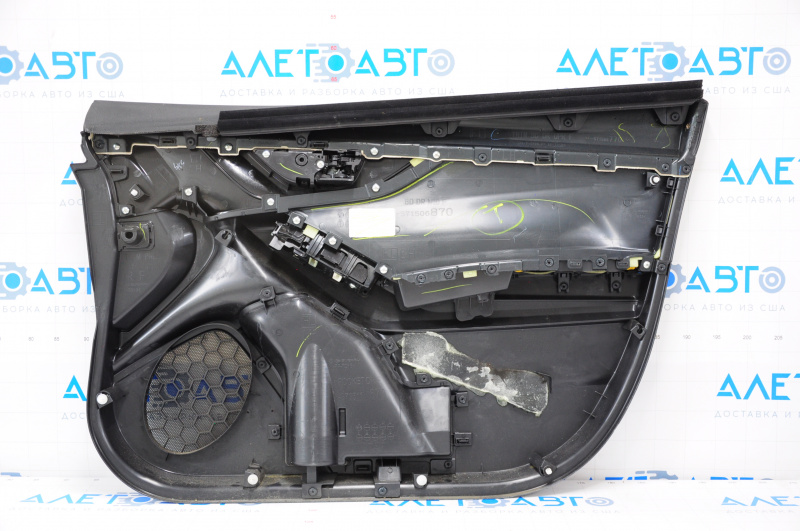 Door trim card front left Subaru Impreza 17-23 GK black