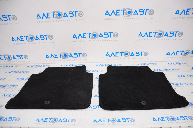Set of mats Hyundai Sonata 15-17 cloth black