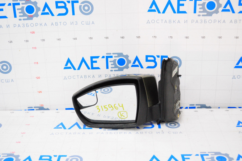 Left side mirror complete Ford Escape MK3 13-16 prerest 3 pins, olive JY