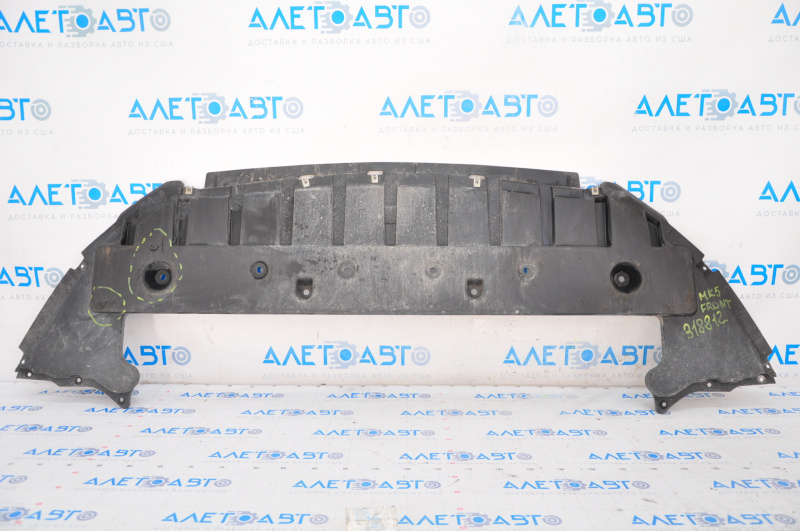 Front bumper protection Ford Fusion mk5 13-16 scratches, tear