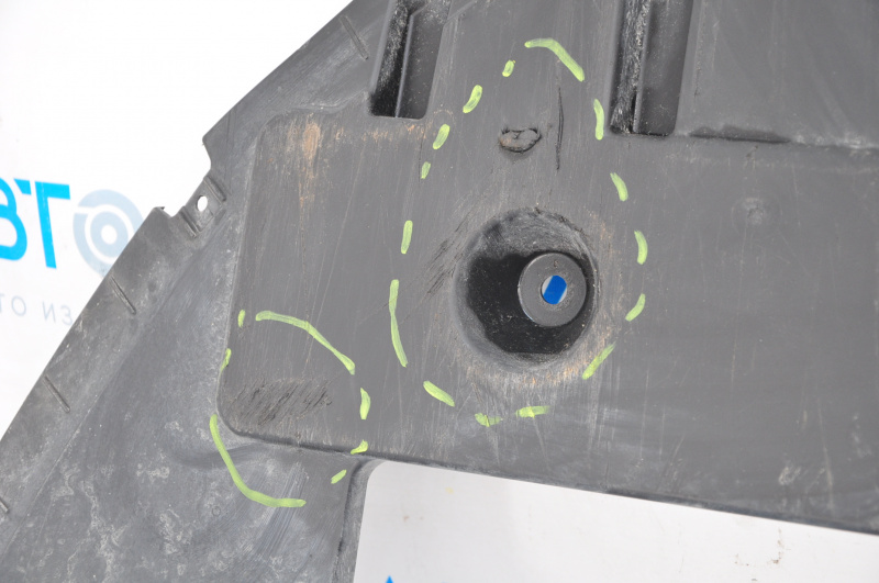 Front bumper protection Ford Fusion mk5 13-16 scratches, tear