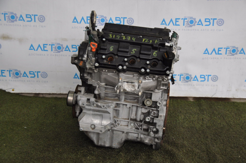 Acura TLX 15-19 3.5 124k engine, wet, cranks, compression 6.6.6.5.6.6