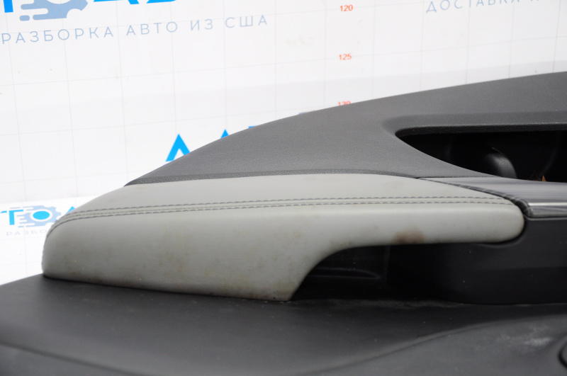 Door trim card rear right Jeep Cherokee KL 14-18 black with gray insert, for dry cleaning