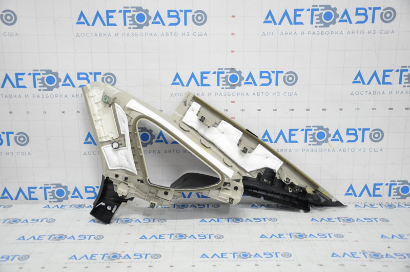 Rear pillar trim upper left Ford Fusion mk5 17-19 gray with black trim