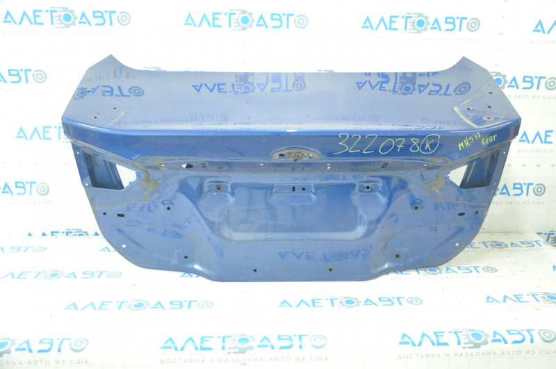 Ford Fusion mk5 13-20 trunk lid for spoiler, blue N6