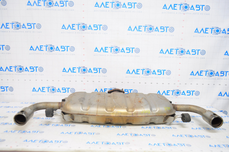 Muffler rear part with barrel Mazda CX-5 17-18 awd