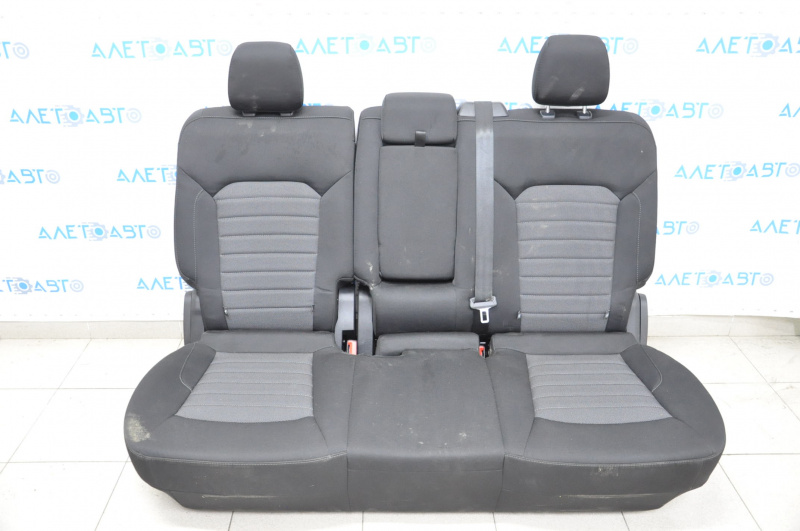 Rear row of seats 2 row Ford Edge 15-24 cloth black