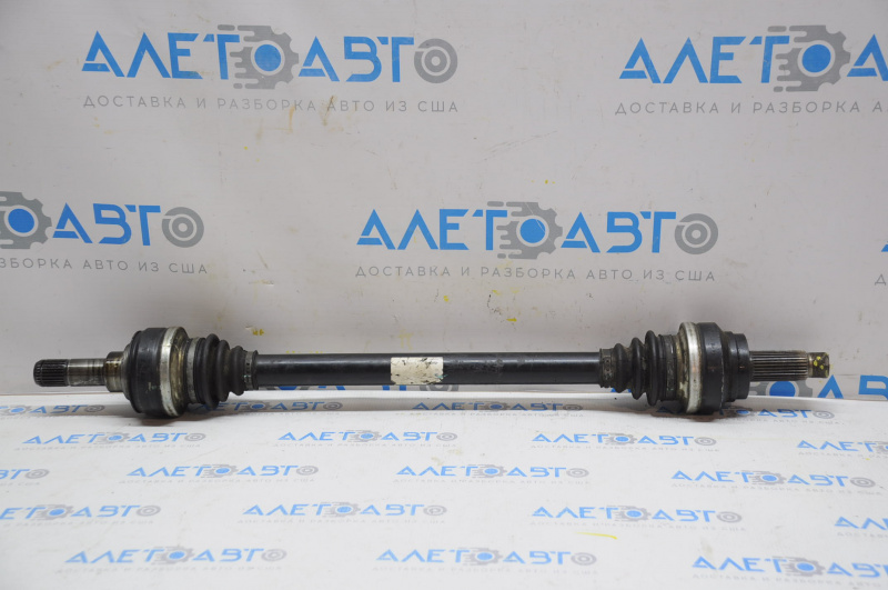 Drive axle shaft rear left BMW X5 X6 E70 E71 07-13 thread knocked off