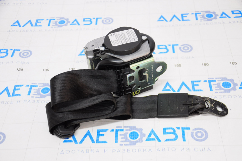 Seat belt rear right Audi Q7 4L 10-15 black