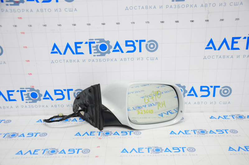 Right side mirror complete Audi Q7 4L 10-15 15 pins, auto warehouse, dimming, swivel, heating, white