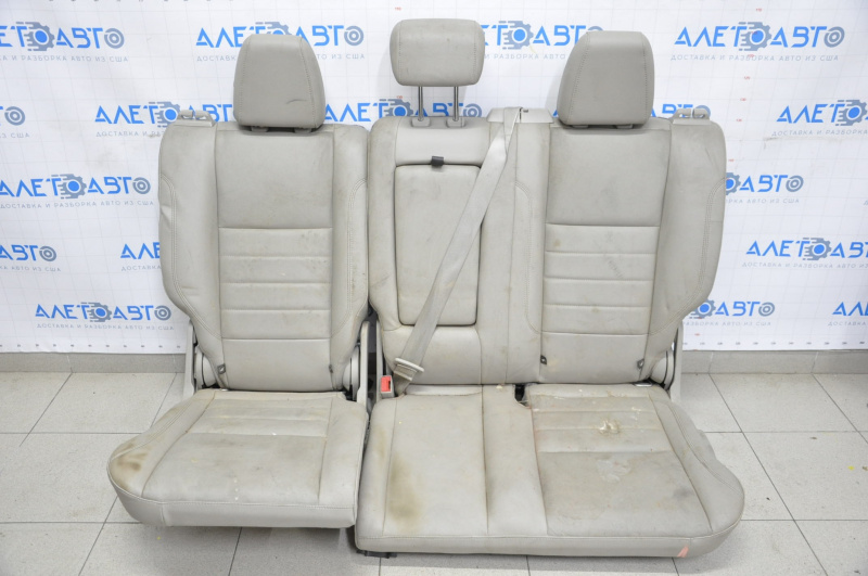 Rear row of seats 2nd row Ford C-max MK2 13-18 beige leather, dry cleanable