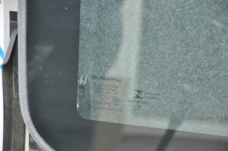 Sunroof assembly Subaru Forester 14-18 SJ gray curtain, scratches on the curtain