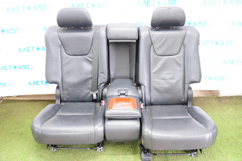 Rear row of seats 2 row Lexus RX350 10-12 with airbag leather black