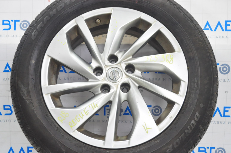Wheel disk R18 x 7J ET35 5*114.3 Nissan Rogue 14-16 light curb