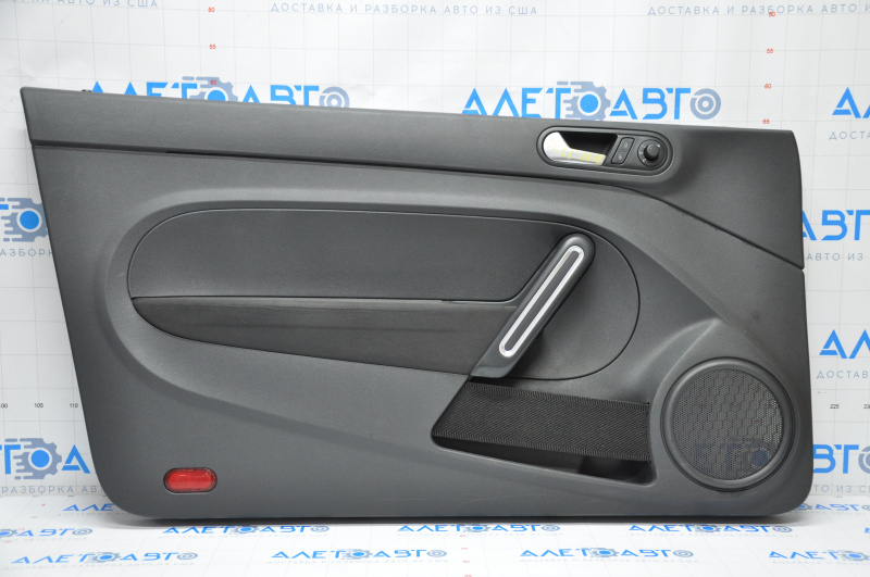 Door trim card front left VW Beetle 12-17 cloth black, structure, scratches