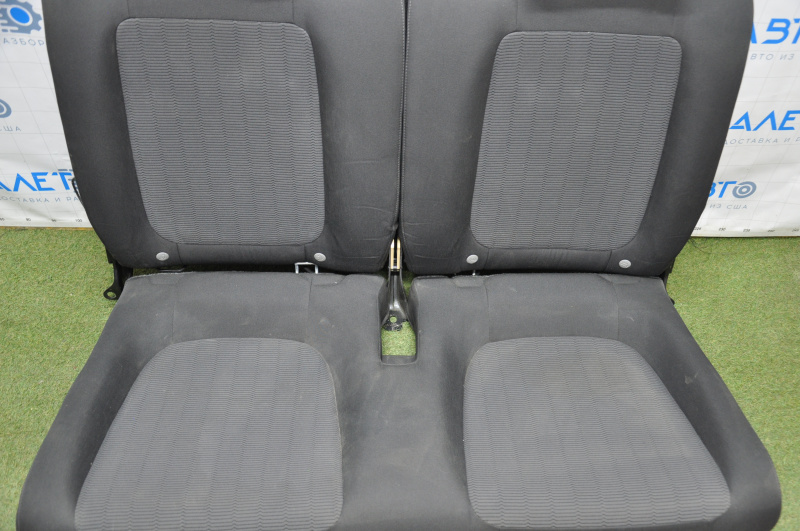 Rear row of seats 2 row VW Beetle 12-19 cloth black with gray insert