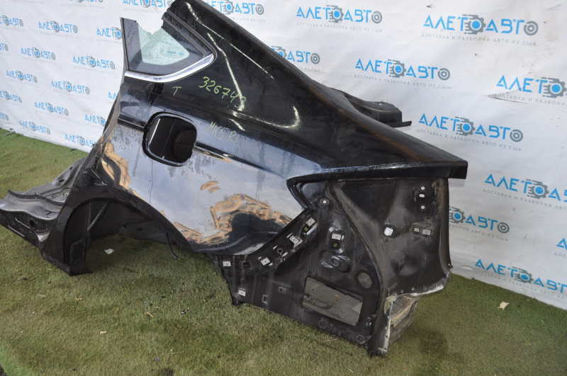 Quarter wing rear left Ford Fusion mk5 13-20 black G1