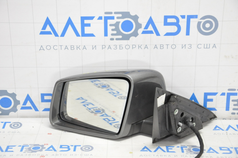 Left side mirror complete Mercedes CLA 14-19 13 pins9+4, auto-then, turn, heated, graphite 787