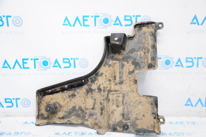 Jeep Renegade 15-21 rear left underbody protection is dented