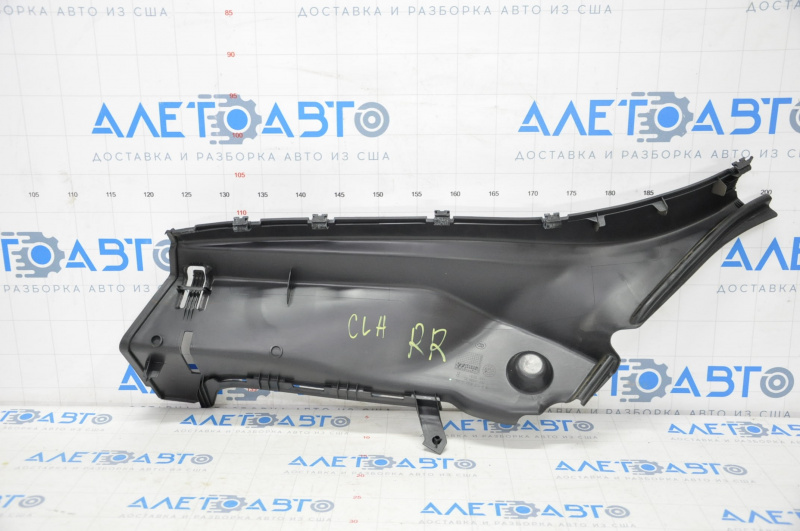 Rear pillar trim right lower Mercedes CLA 14-19 black