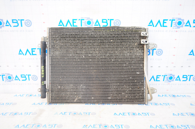 Air conditioning radiator condenser VW Passat b8 16-19 USA 1.8T, 3.6T honeycomb defect, dented
