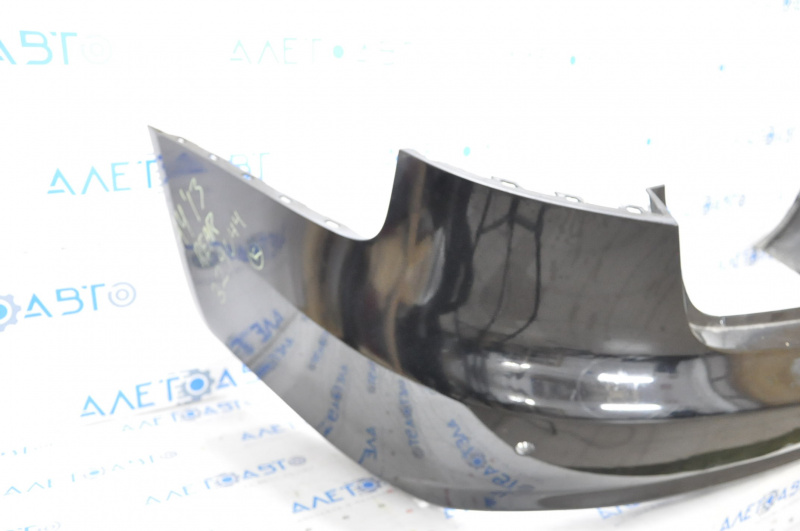 Bare rear bumper Audi A4 B8 13-16 rest for parking sensors black LZ9Y, broken fastener
