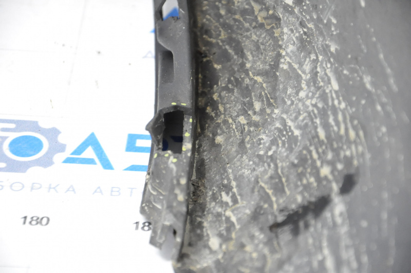 Bare rear bumper Audi A4 B8 13-16 rest for parking sensors black LZ9Y, broken fastener