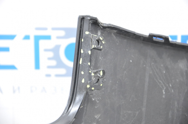 Bare rear bumper Audi A4 B8 13-16 rest for parking sensors black LZ9Y, broken fastener