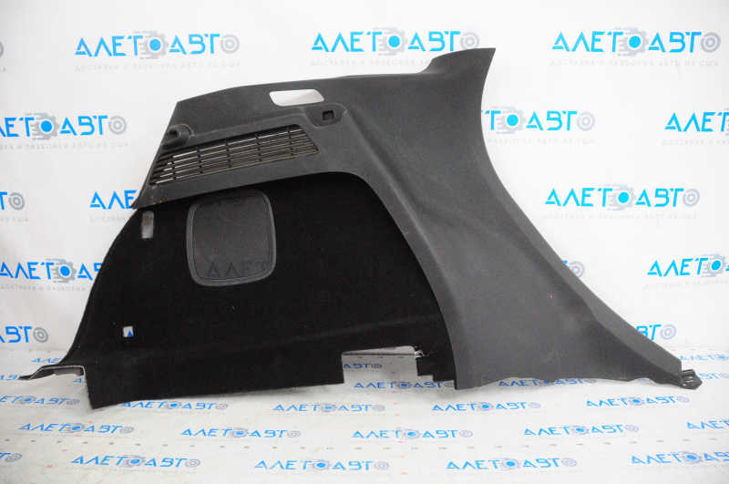 Left arch trim Lincoln MKC 15-16 black, for subwoofer, broken fasteners, crack, scratches