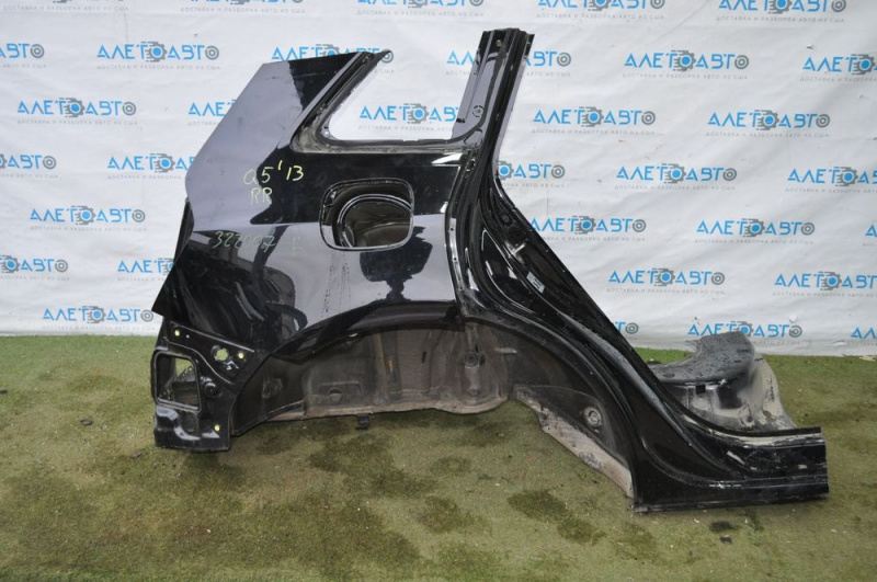 Quarter wing rear right Audi Q5 8R 09-17 black