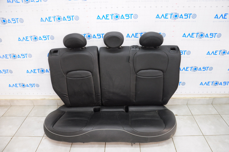 Rear row of seats 2nd row Fiat 500X 16-18 leather black
